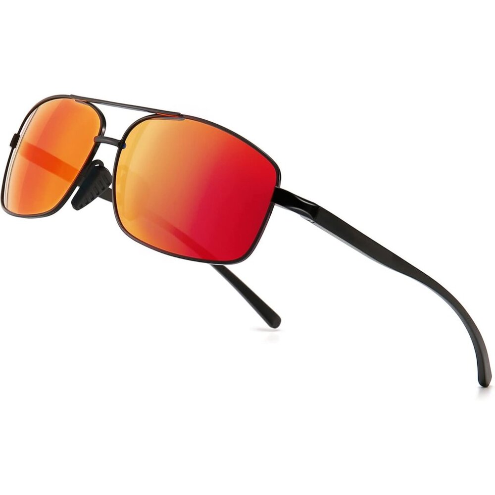 Ultra Lightweight Rectangular Polarized Sunglasse… - image 1